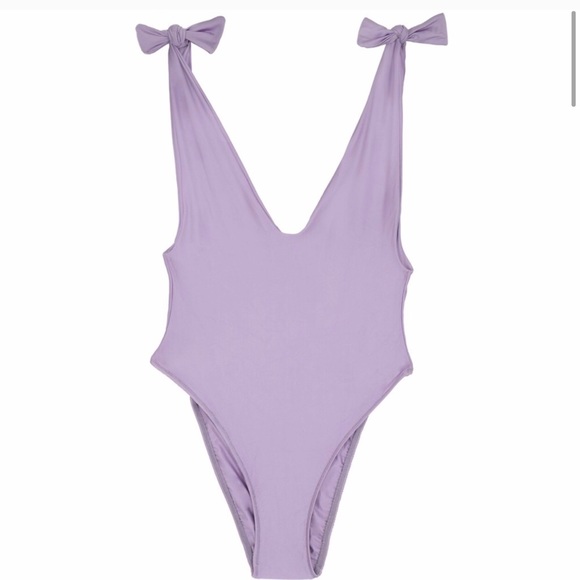 Sidway Anderson one piece-solid Lavendar size XS - Picture 3 of 12